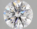 2.60ct Round Lab Grown Diamond (Colour E, Clarity VVS2, Cut ID, IGI Certified)