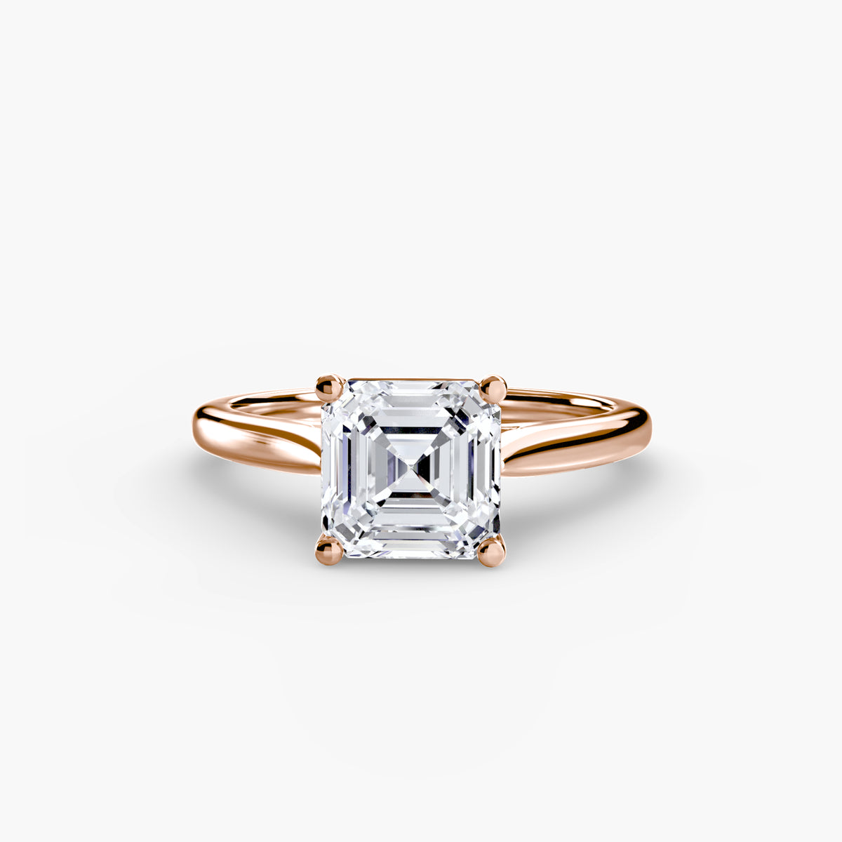 Solitaire Engagement Ring – The Amélie