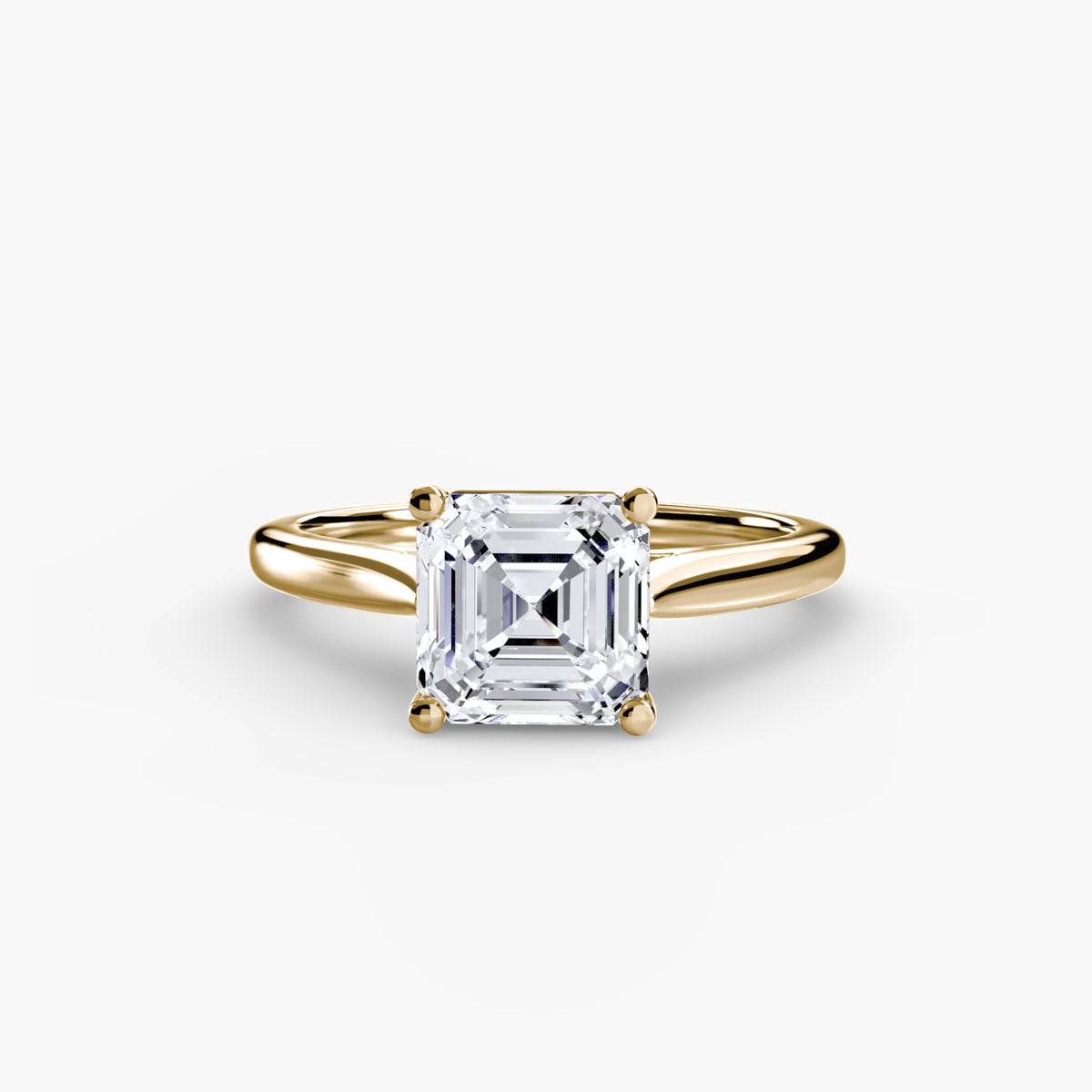 Solitaire Engagement Ring – The Amélie