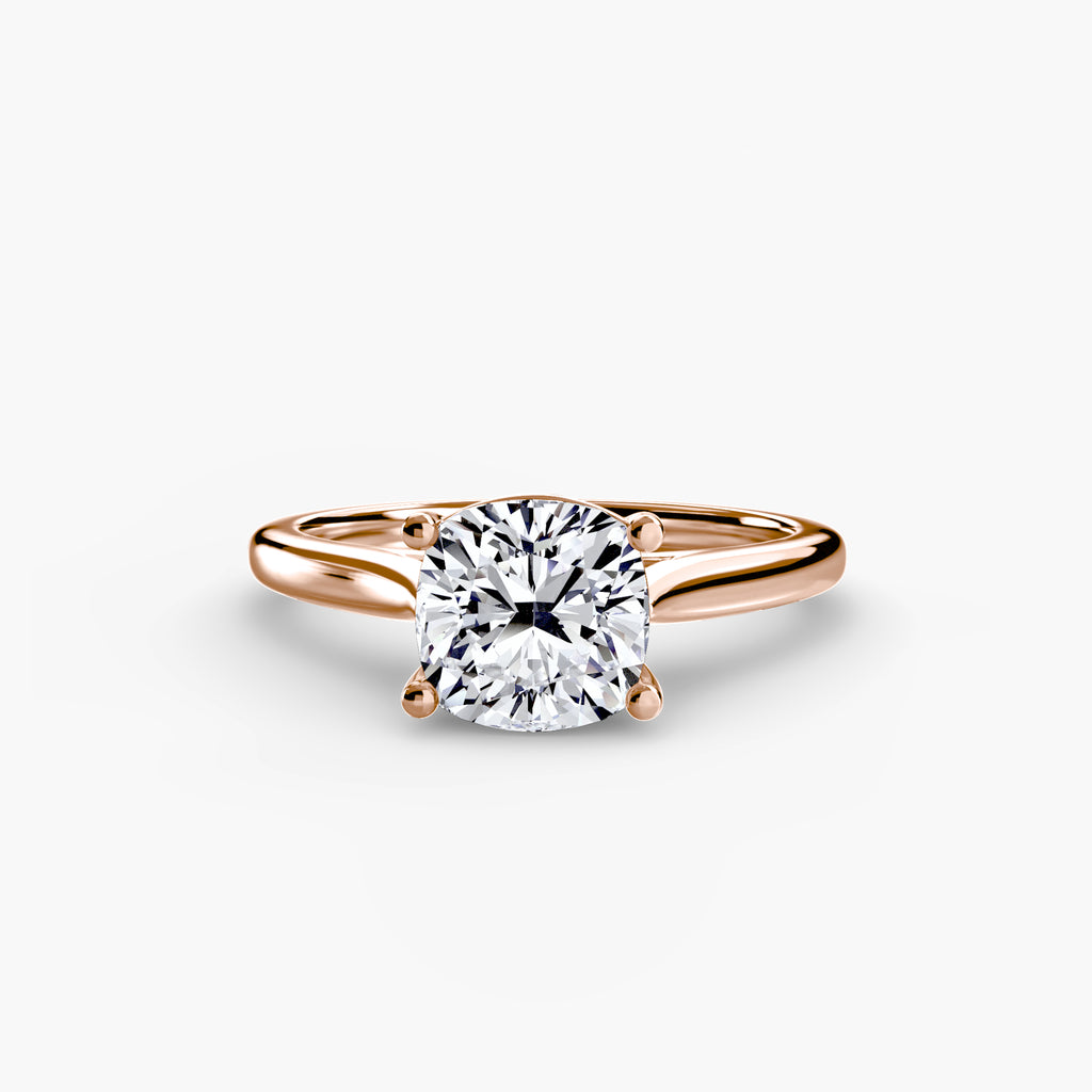 Solitaire Engagement Ring – The Amélie