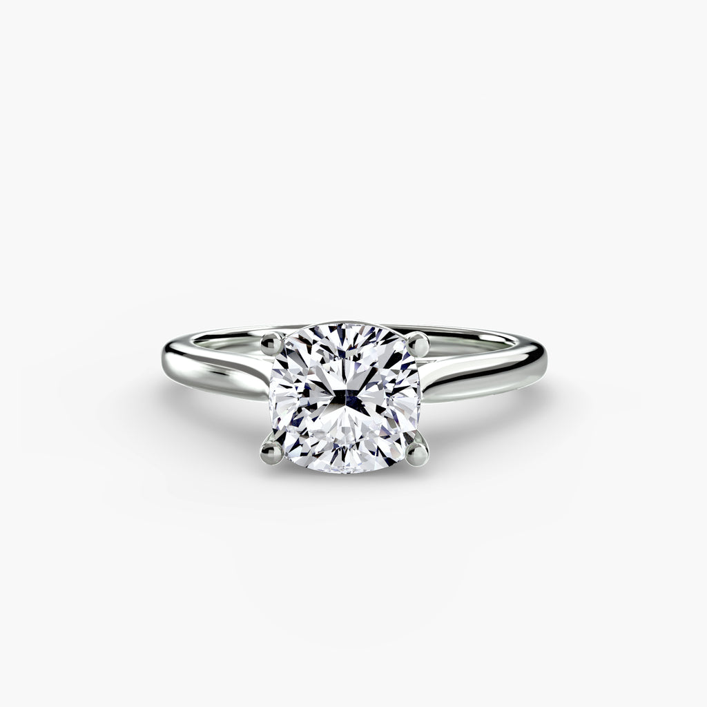 Solitaire Engagement Ring – The Amélie