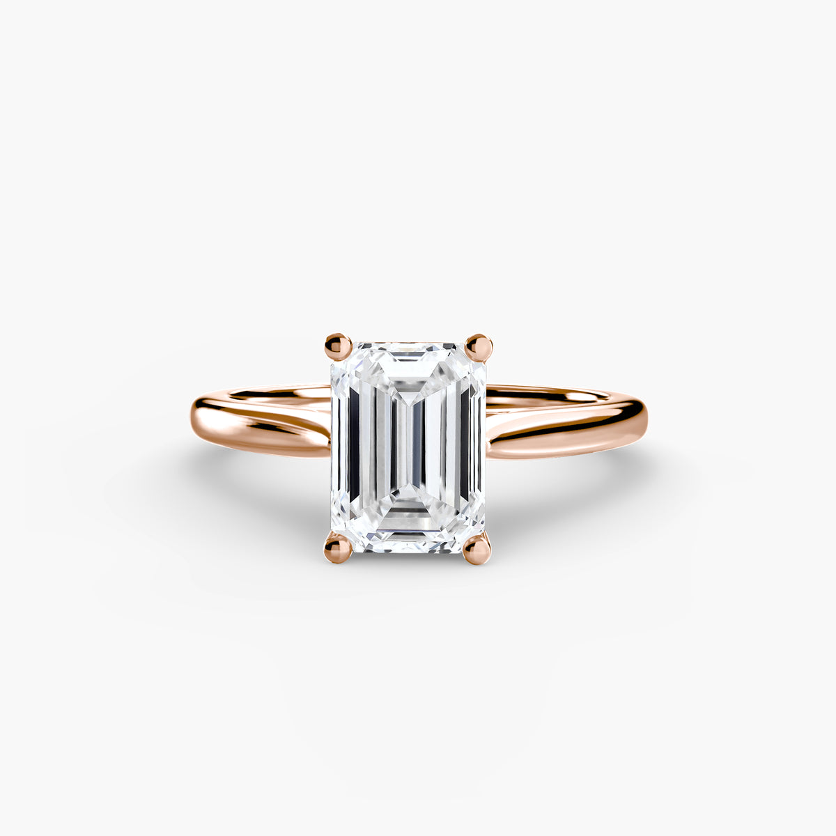 Solitaire Engagement Ring – The Amélie