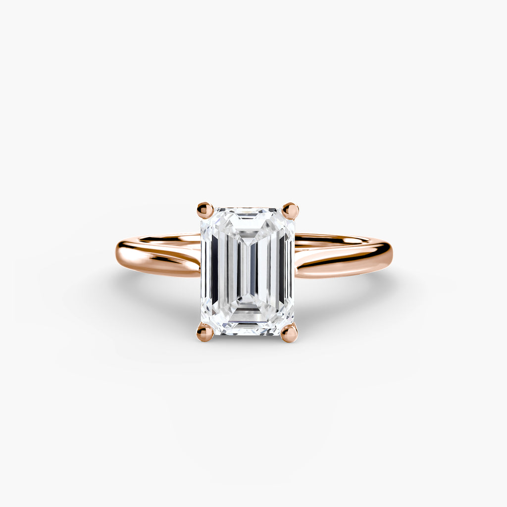 Solitaire Engagement Ring – The Amélie