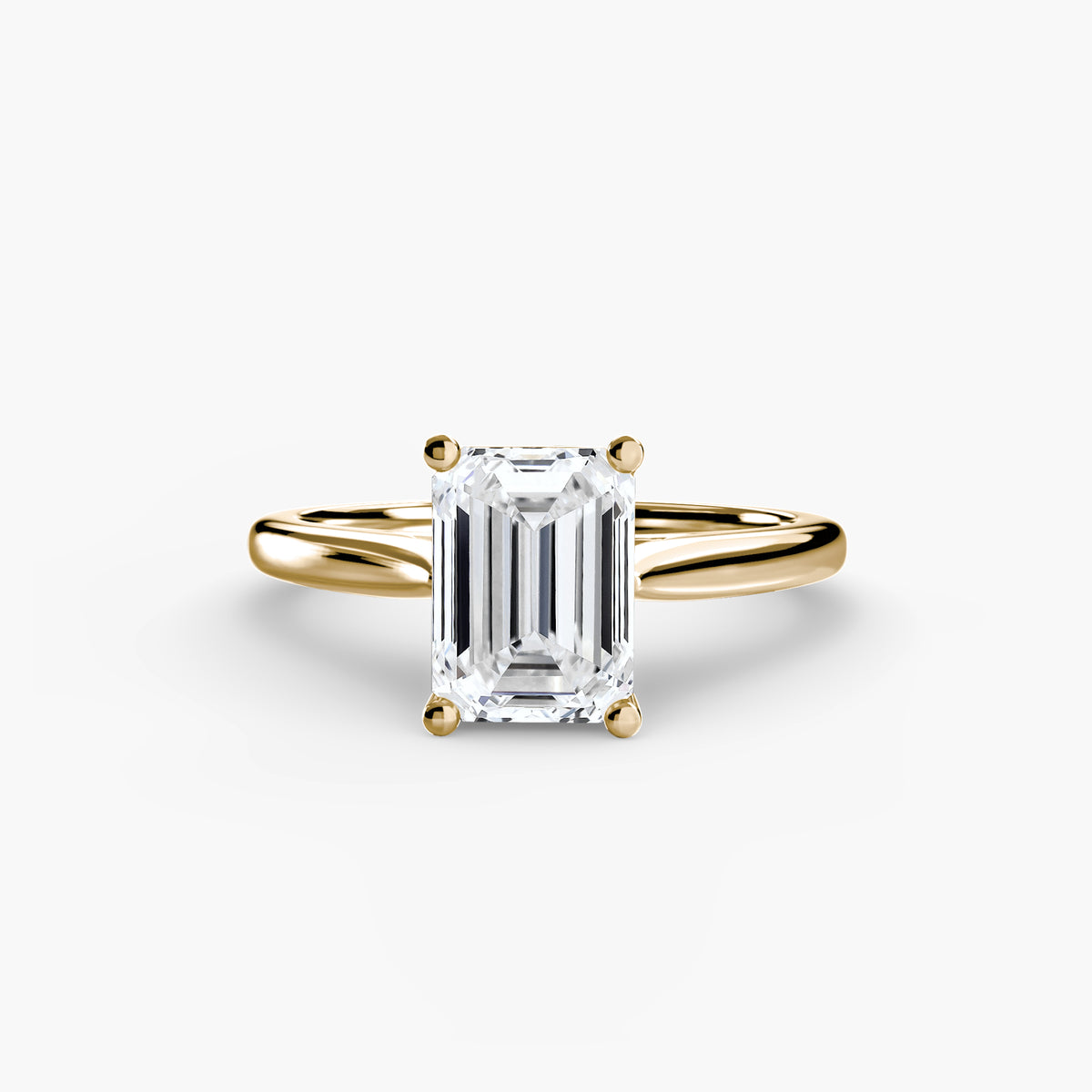 Solitaire Engagement Ring – The Amélie
