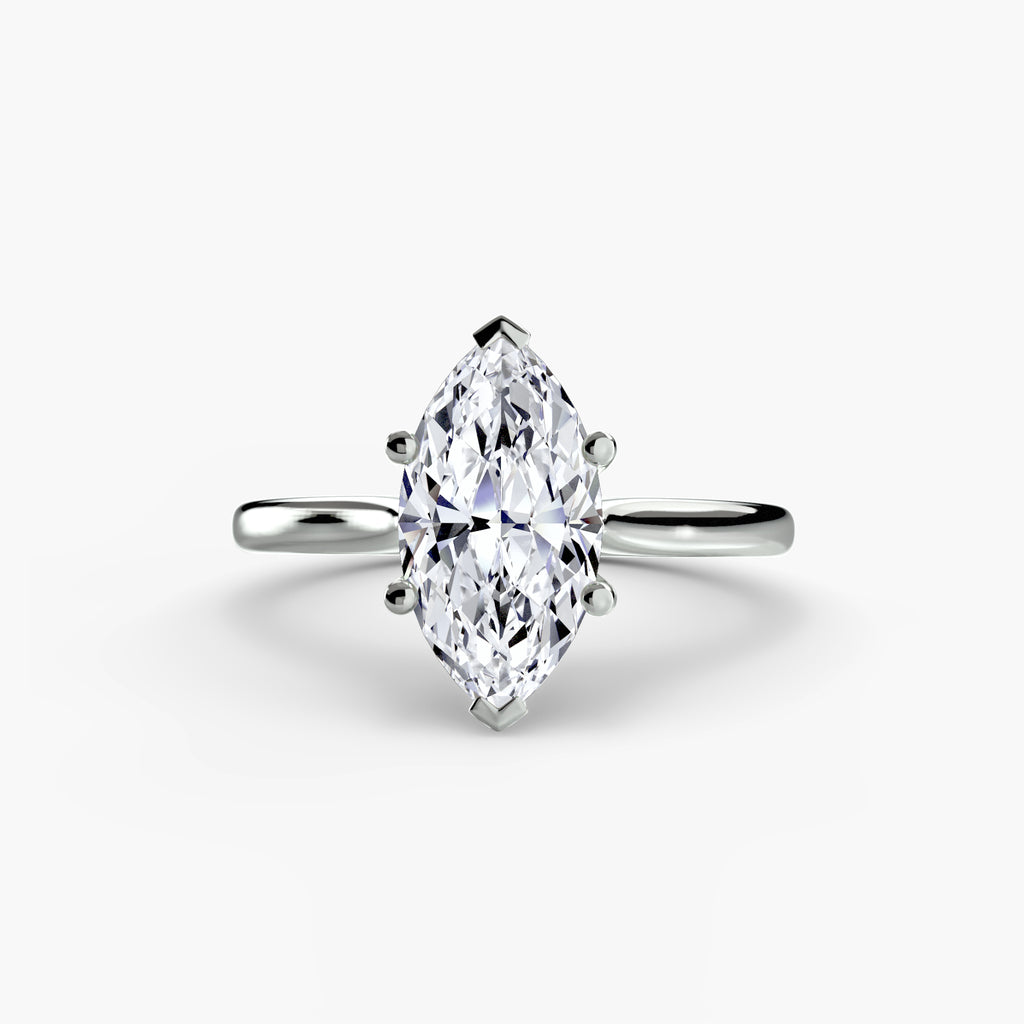 Solitaire Engagement Ring – The Amélie