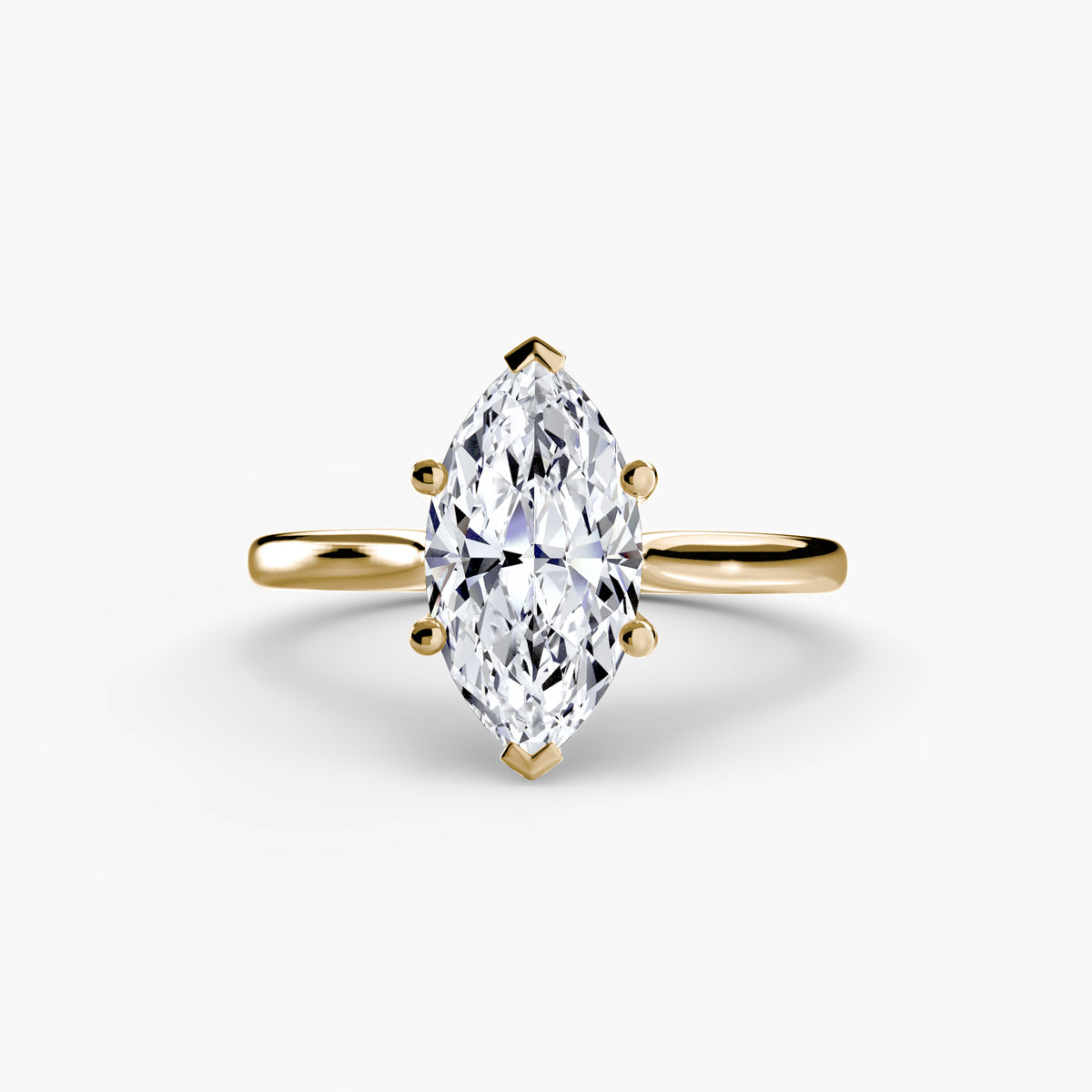 Solitaire Engagement Ring – The Amélie
