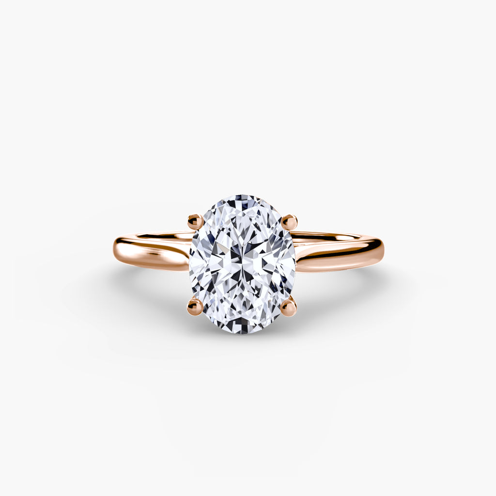 Solitaire Engagement Ring – The Amélie