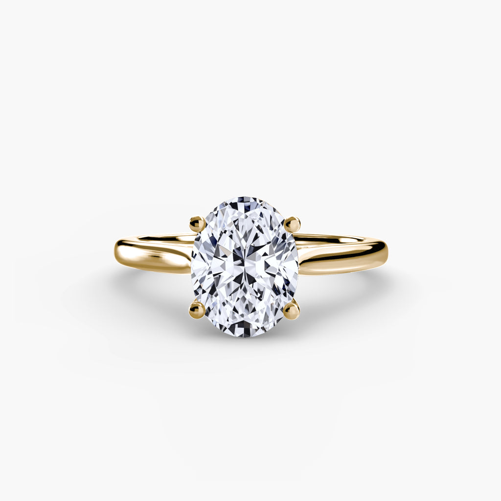 Solitaire Engagement Ring – The Amélie