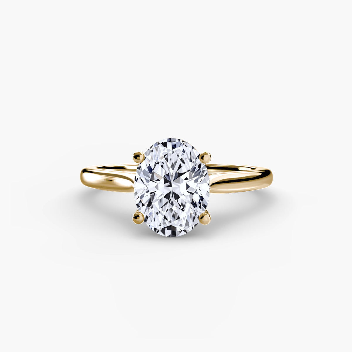 Solitaire Engagement Ring – The Amélie