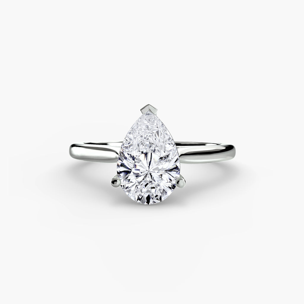 Solitaire Engagement Ring – The Amélie
