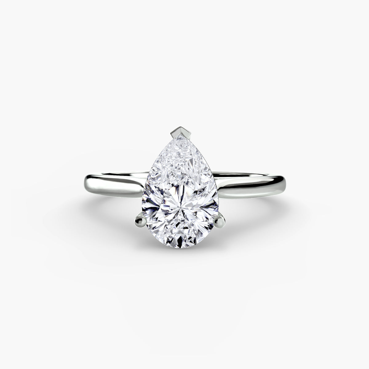 Solitaire Engagement Ring – The Amélie