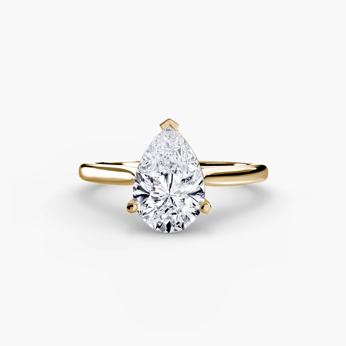 Solitaire Engagement Ring – The Amélie