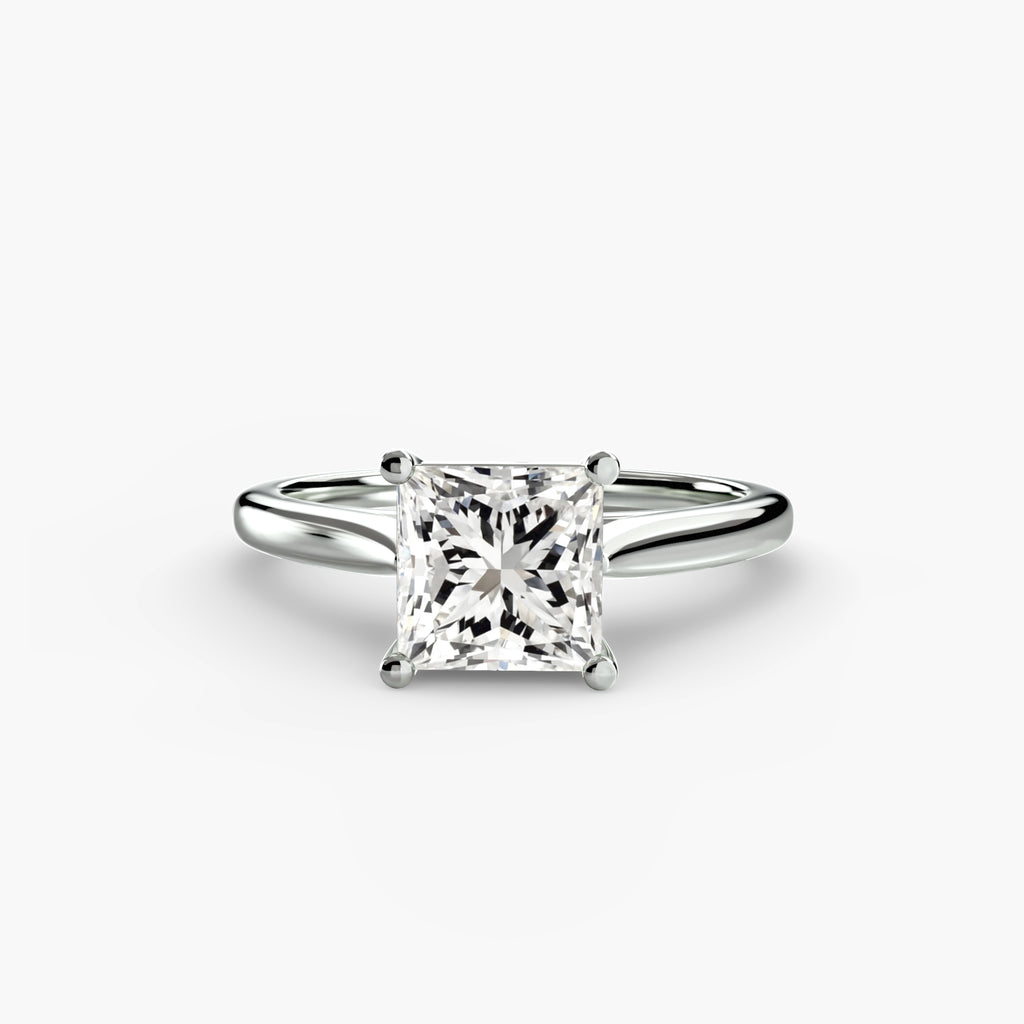 Solitaire Engagement Ring – The Amélie