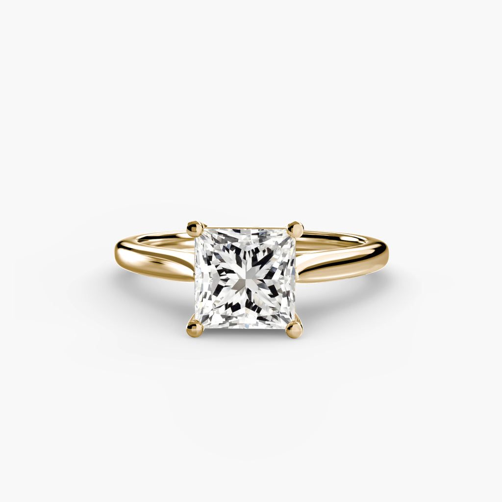 Solitaire Engagement Ring – The Amélie