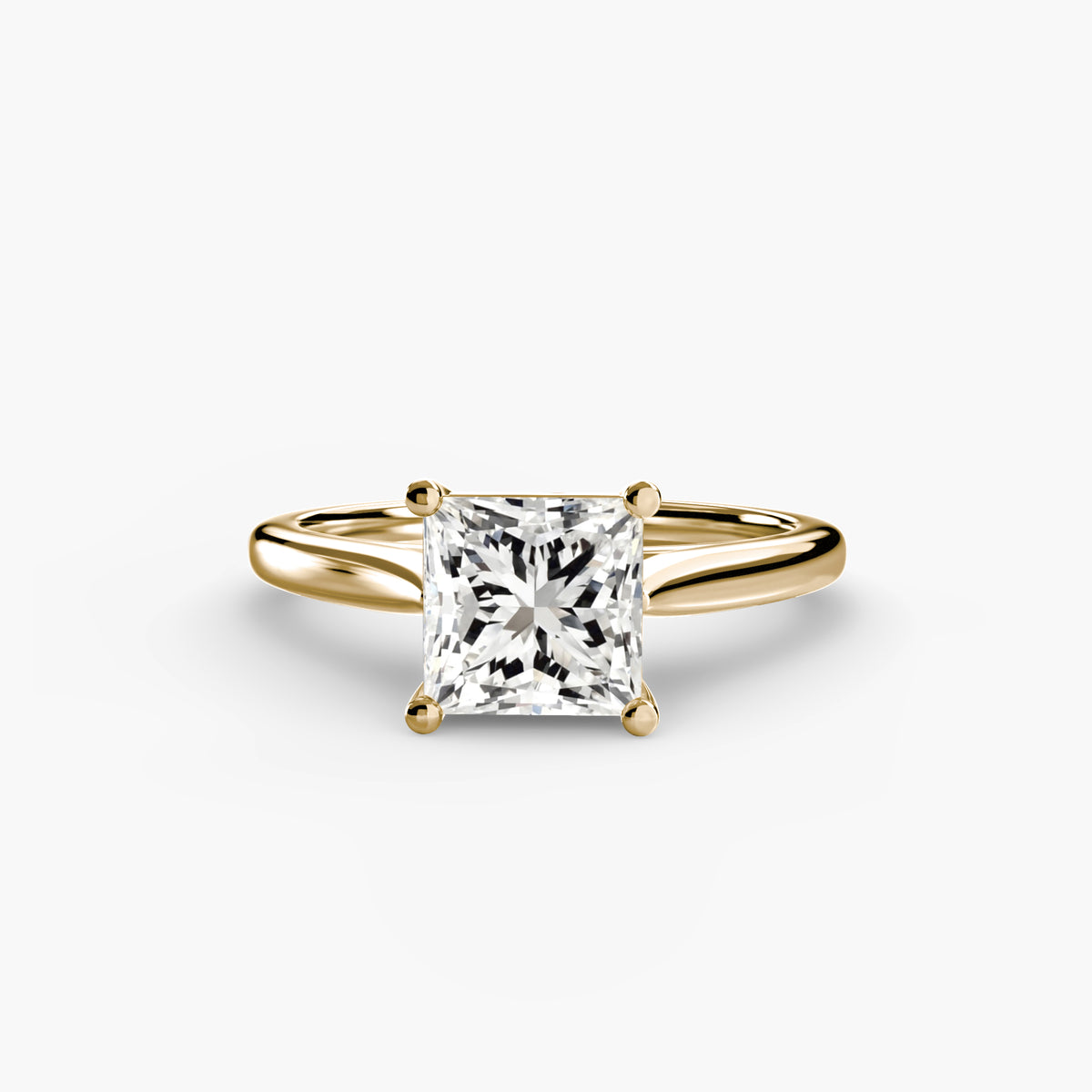 Solitaire Engagement Ring – The Amélie