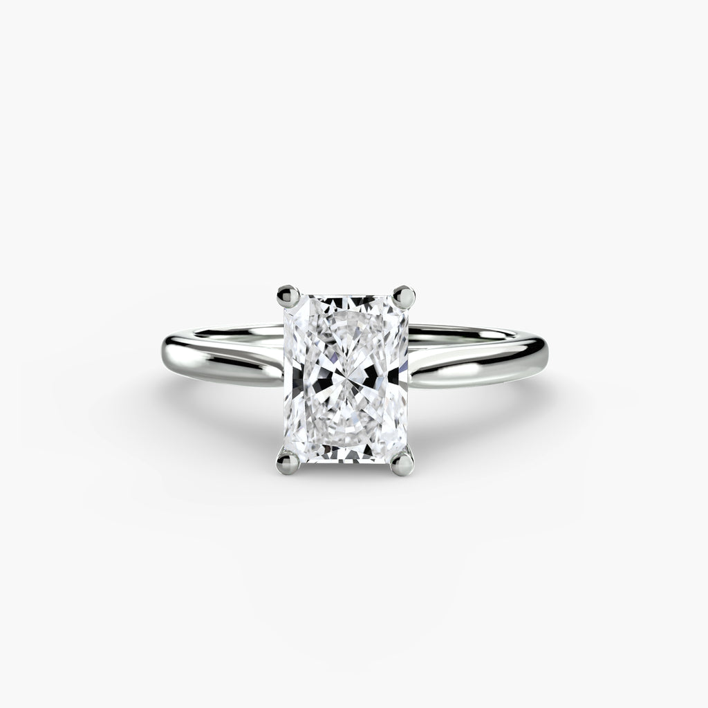 Solitaire Engagement Ring – The Amélie