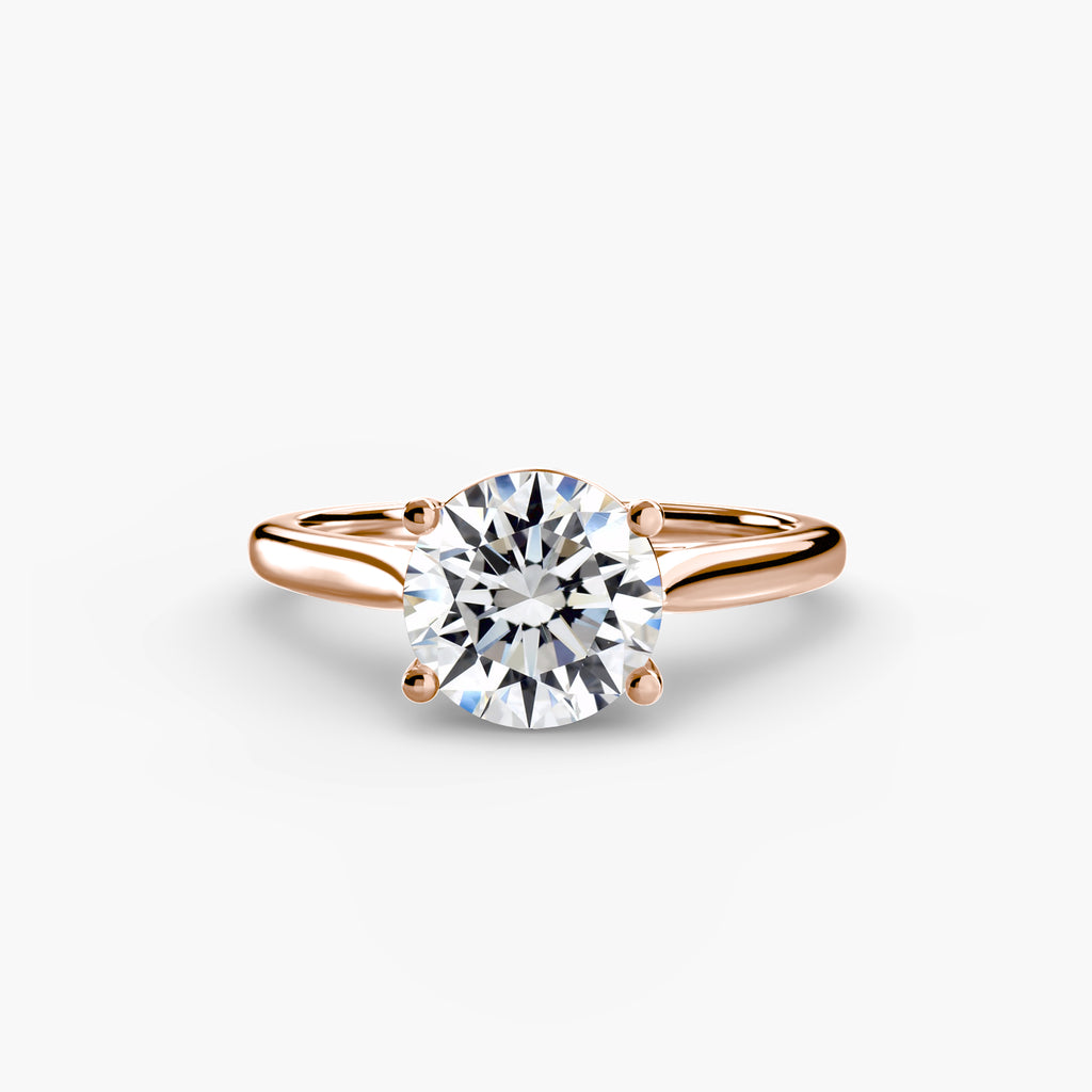 Solitaire Engagement Ring – The Amélie