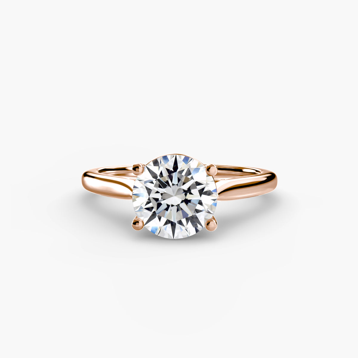 Solitaire Engagement Ring – The Amélie