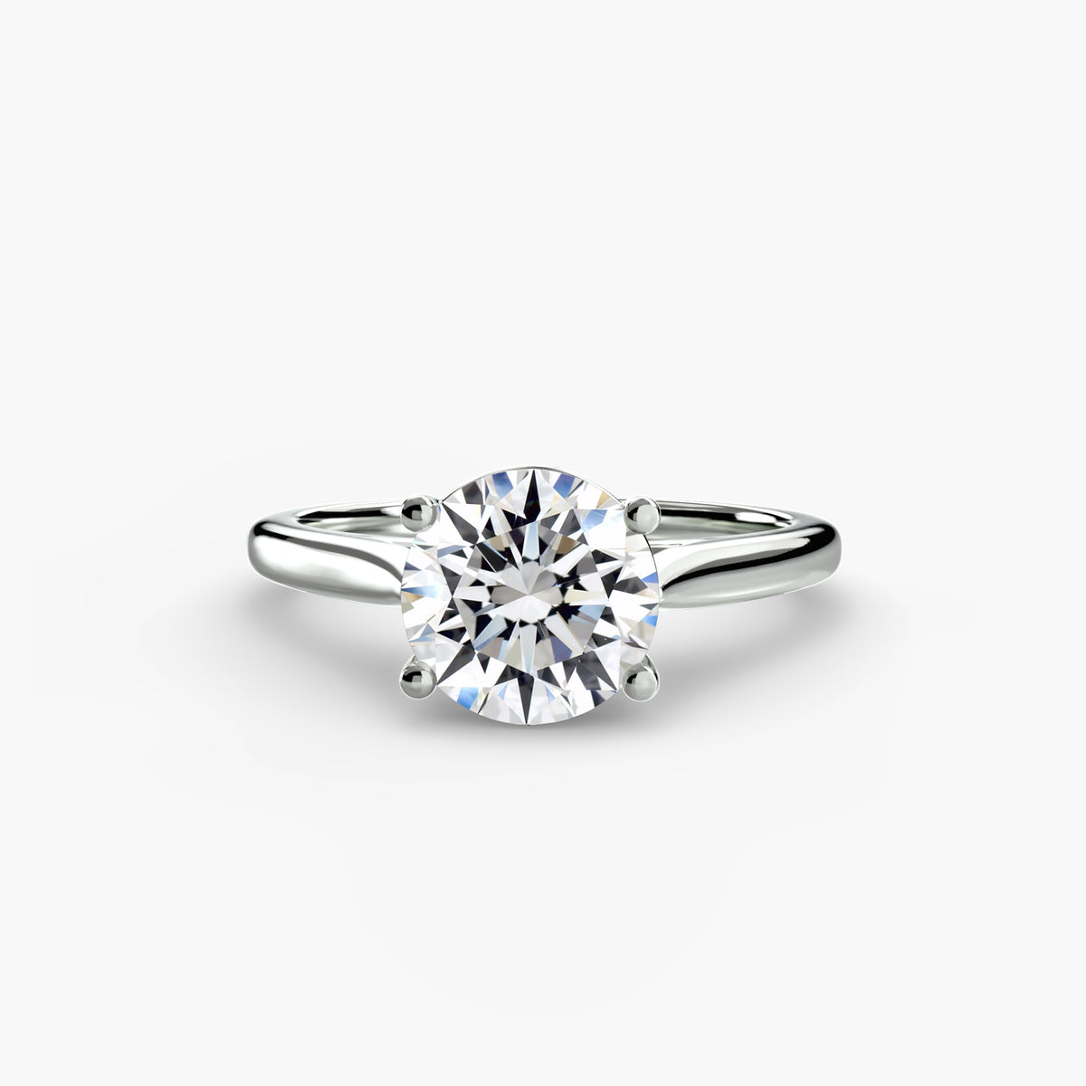 Solitaire Engagement Ring – The Amélie