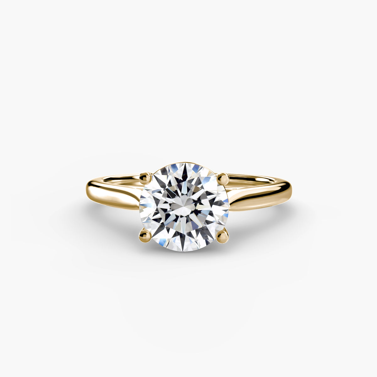 Solitaire Engagement Ring – The Amélie