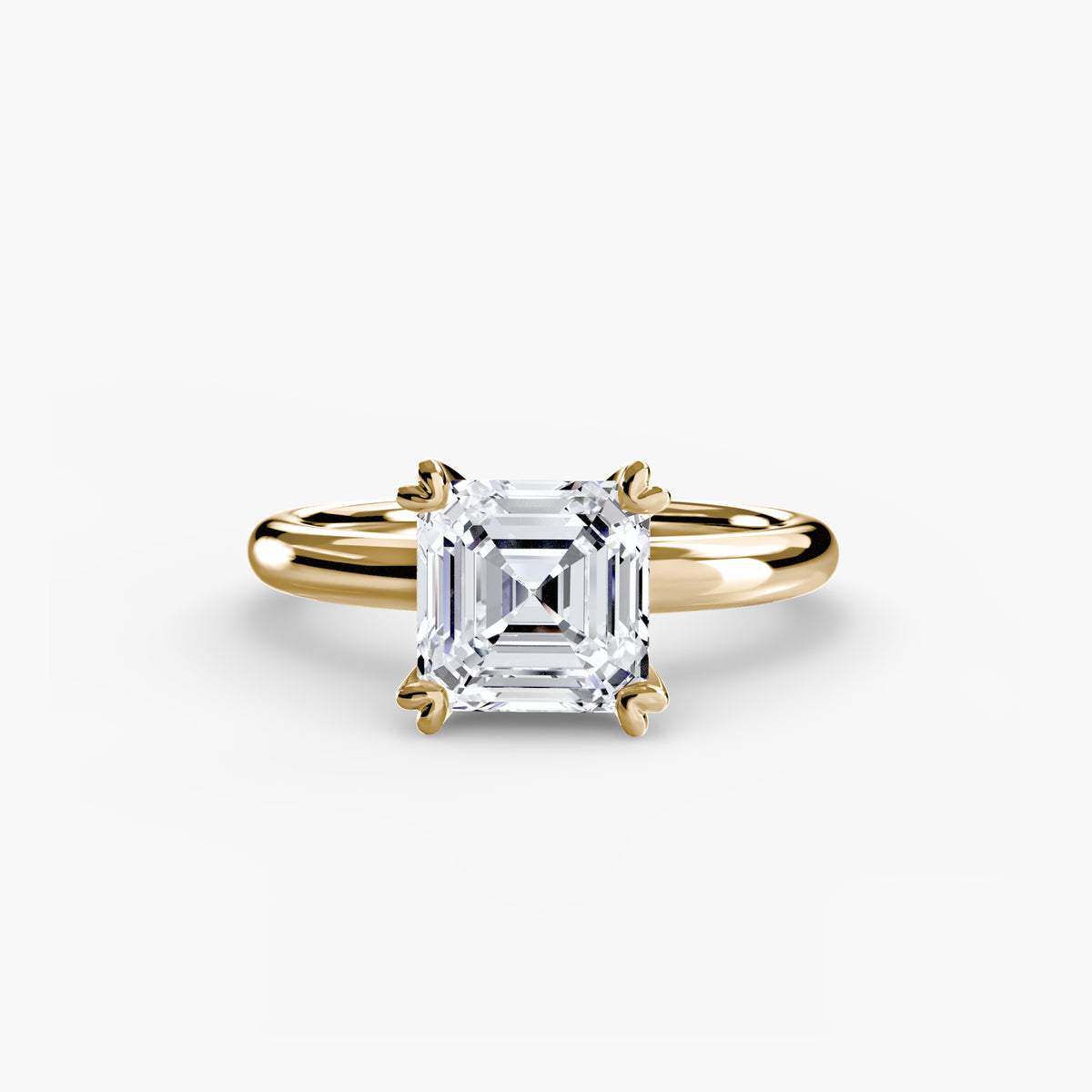 Basket-Set Solitaire Engagement Ring – The Juliette