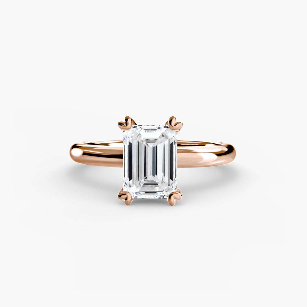 Basket-Set Solitaire Engagement Ring – The Juliette
