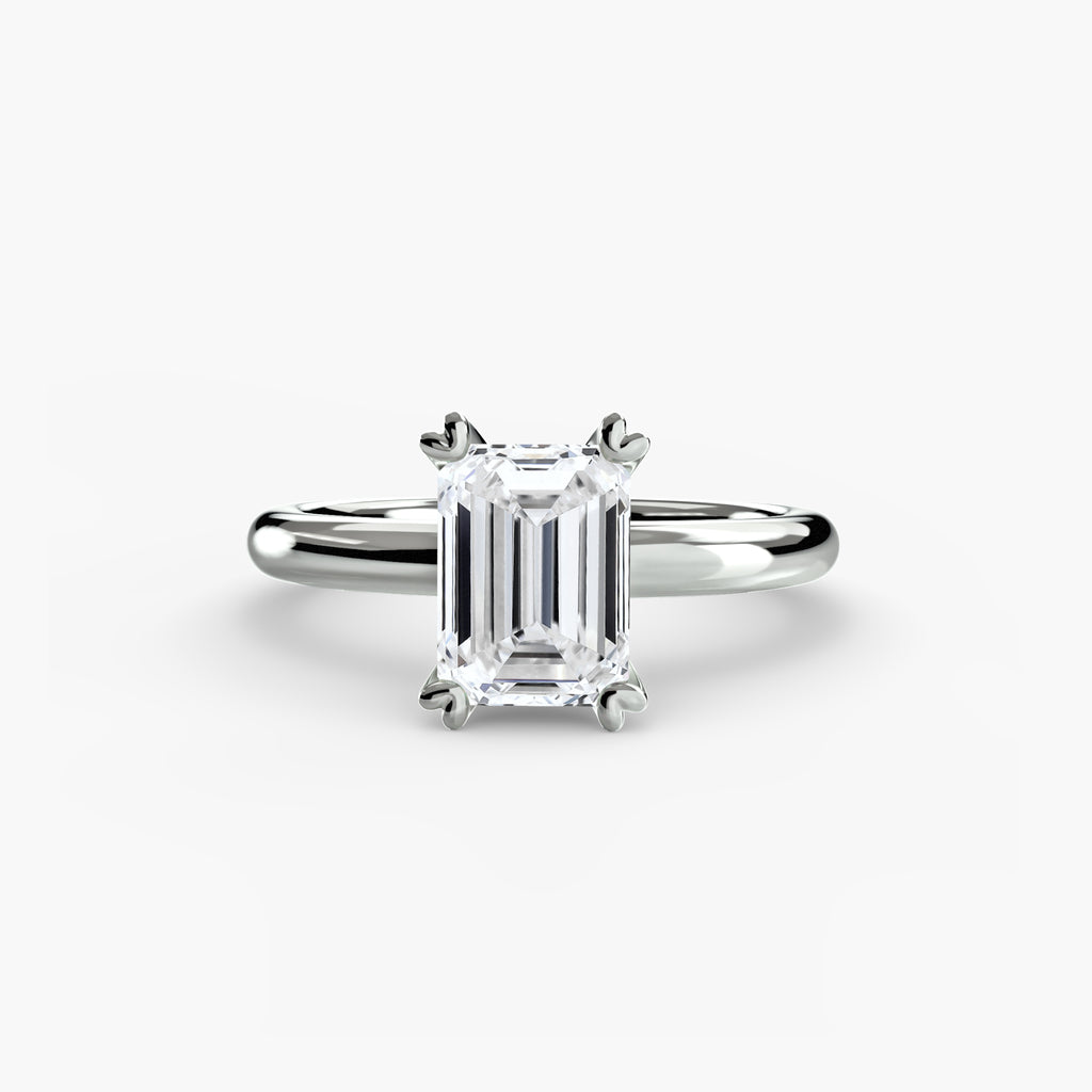 Basket-Set Solitaire Engagement Ring – The Juliette