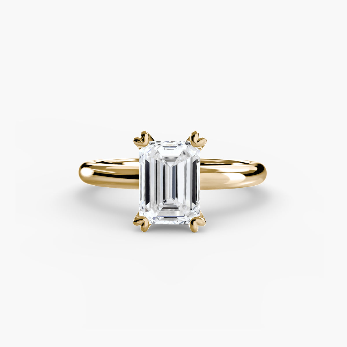 Basket-Set Solitaire Engagement Ring – The Juliette