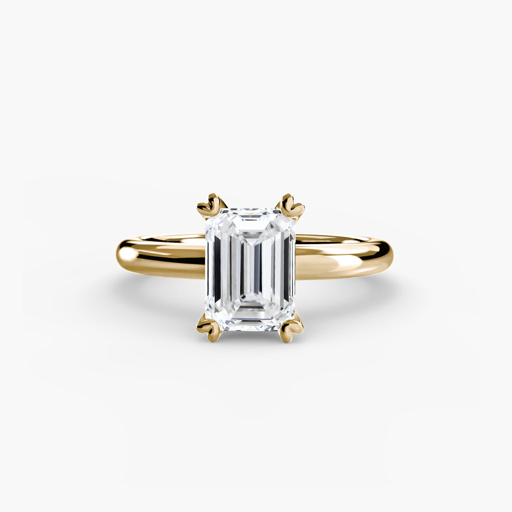 Basket-Set Solitaire Engagement Ring – The Juliette