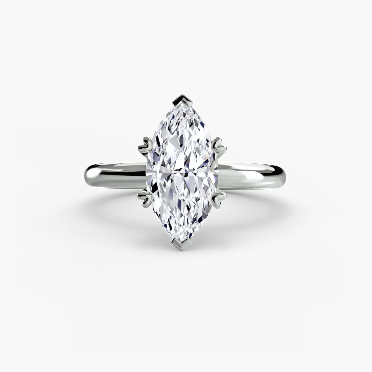 Basket-Set Solitaire Engagement Ring – The Juliette