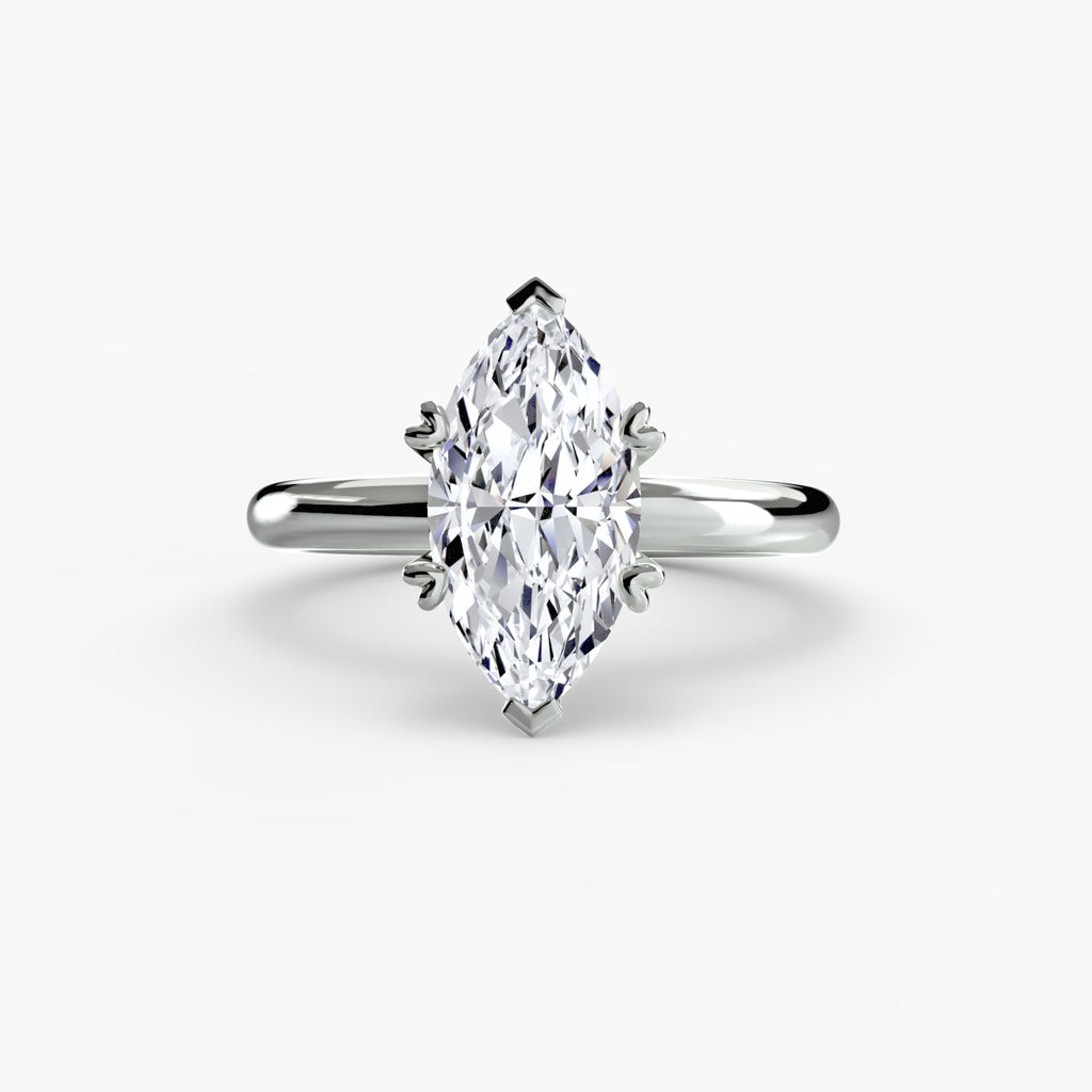 Basket-Set Solitaire Engagement Ring – The Juliette