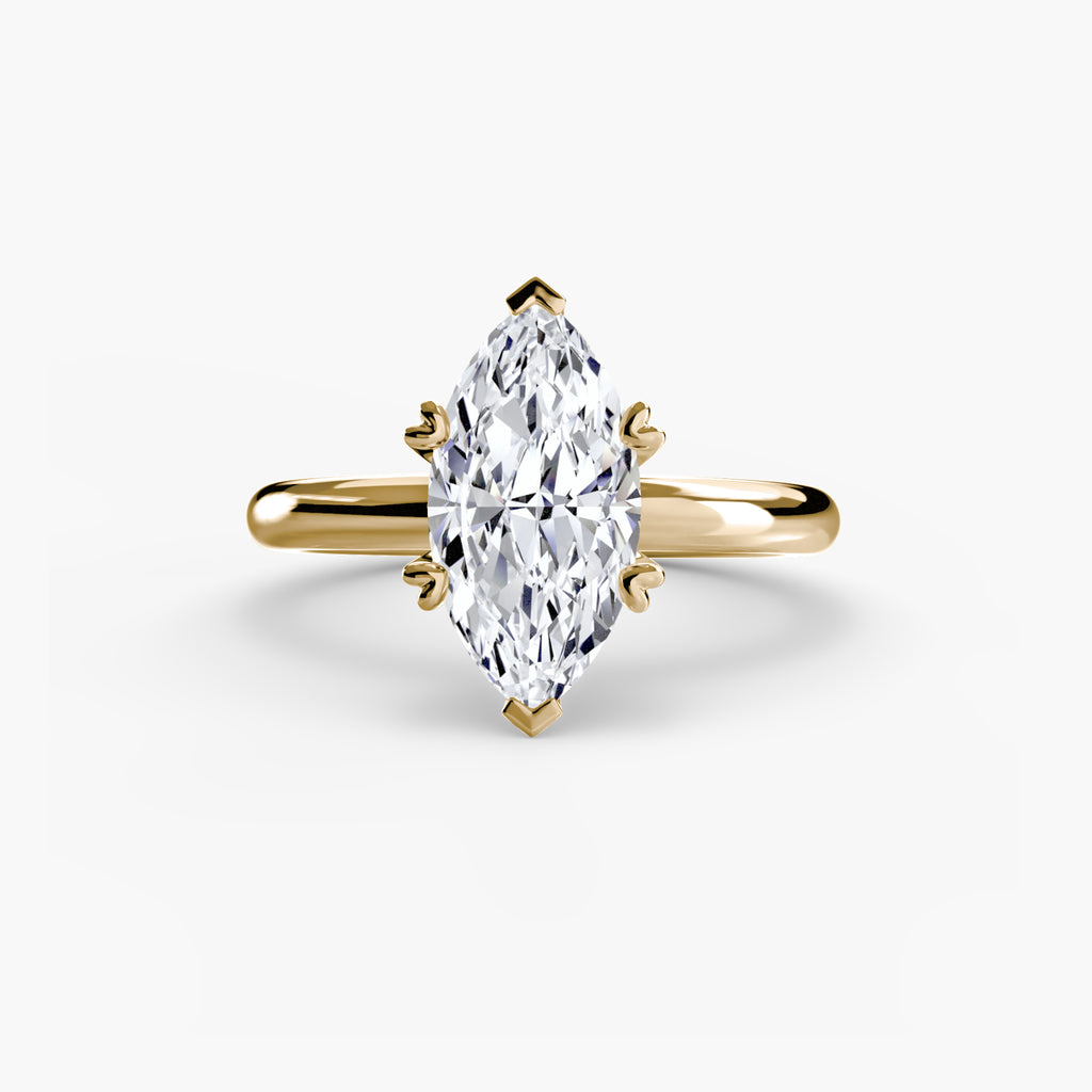 Basket-Set Solitaire Engagement Ring – The Juliette