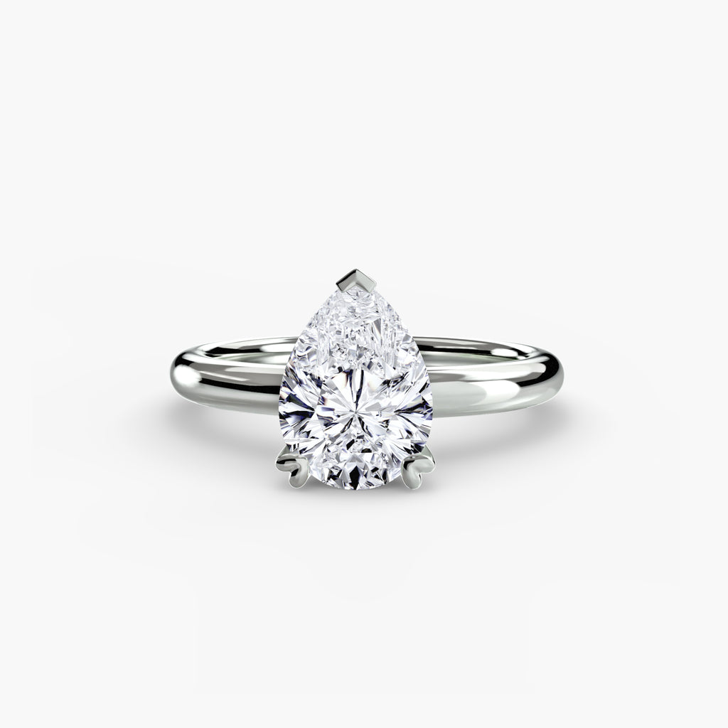 Basket-Set Solitaire Engagement Ring – The Juliette