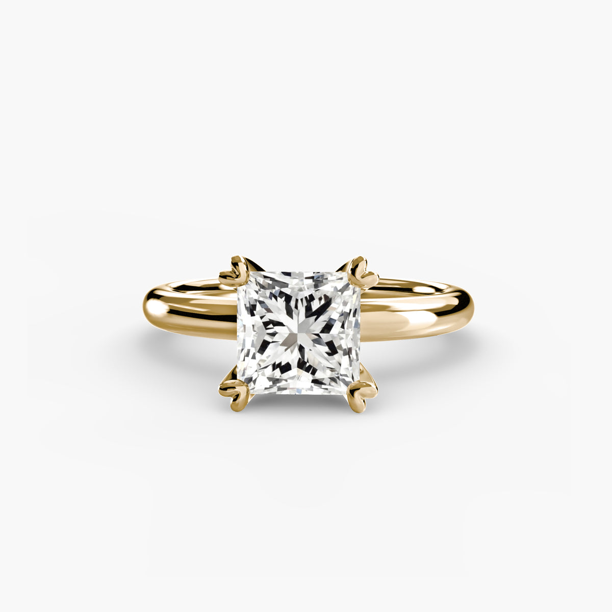 Basket-Set Solitaire Engagement Ring – The Juliette