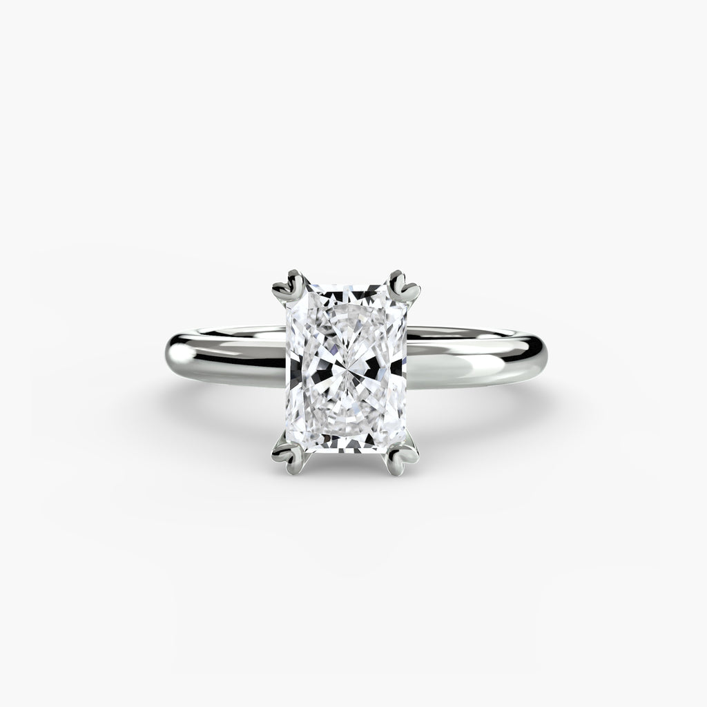 Basket-Set Solitaire Engagement Ring – The Juliette