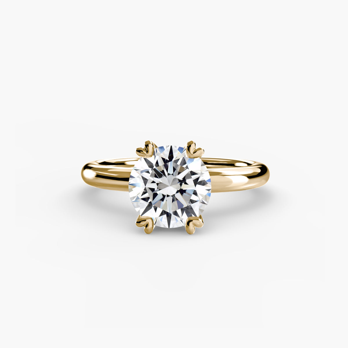 Basket-Set Solitaire Engagement Ring – The Juliette