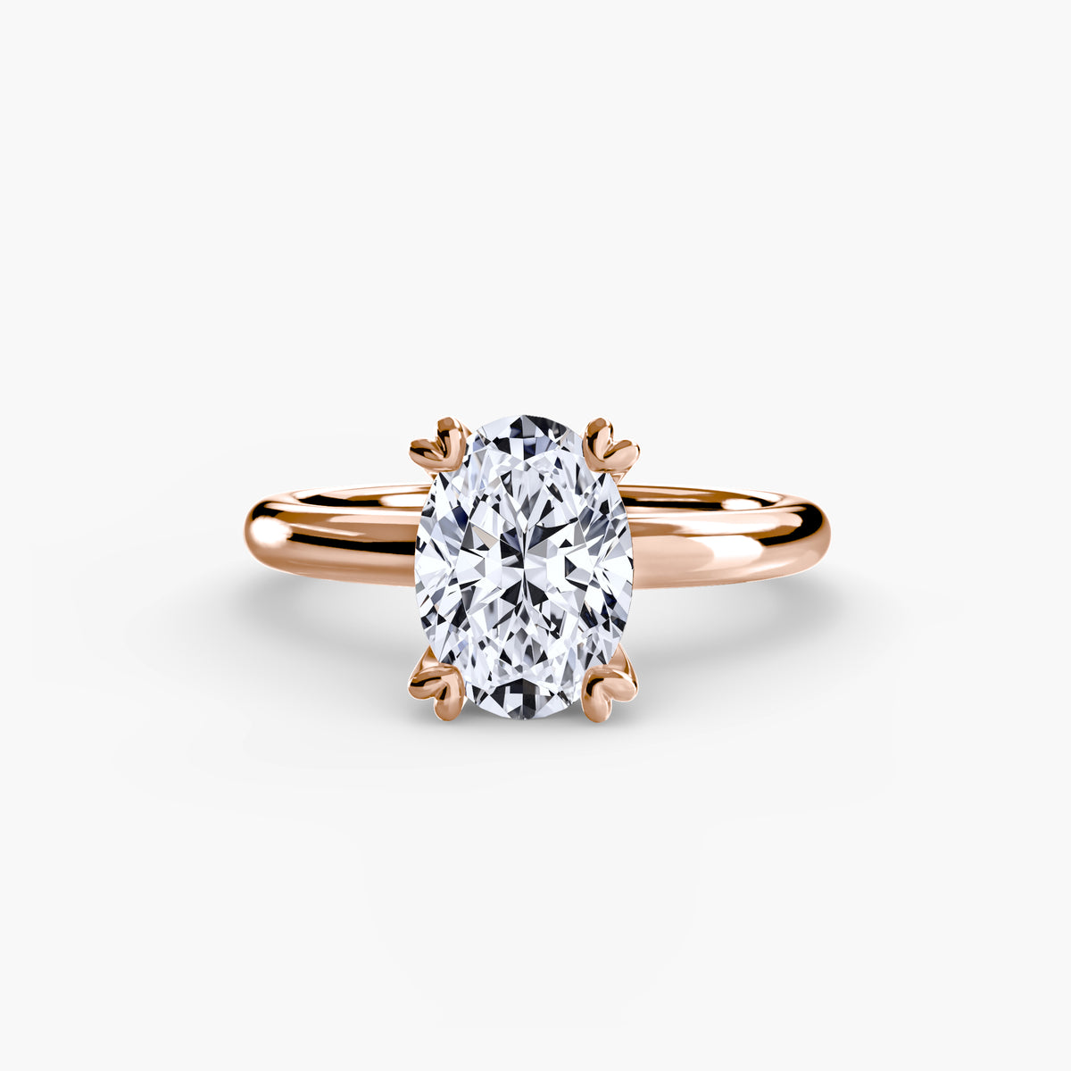 Basket-Set Solitaire Engagement Ring – The Juliette