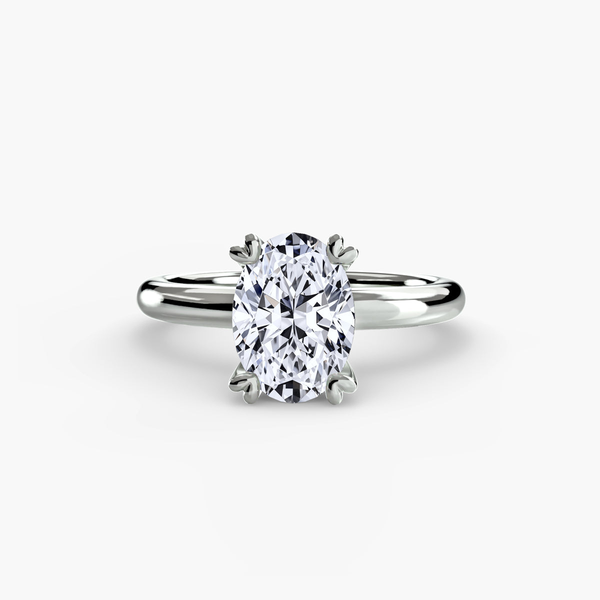 Basket-Set Solitaire Engagement Ring – The Juliette