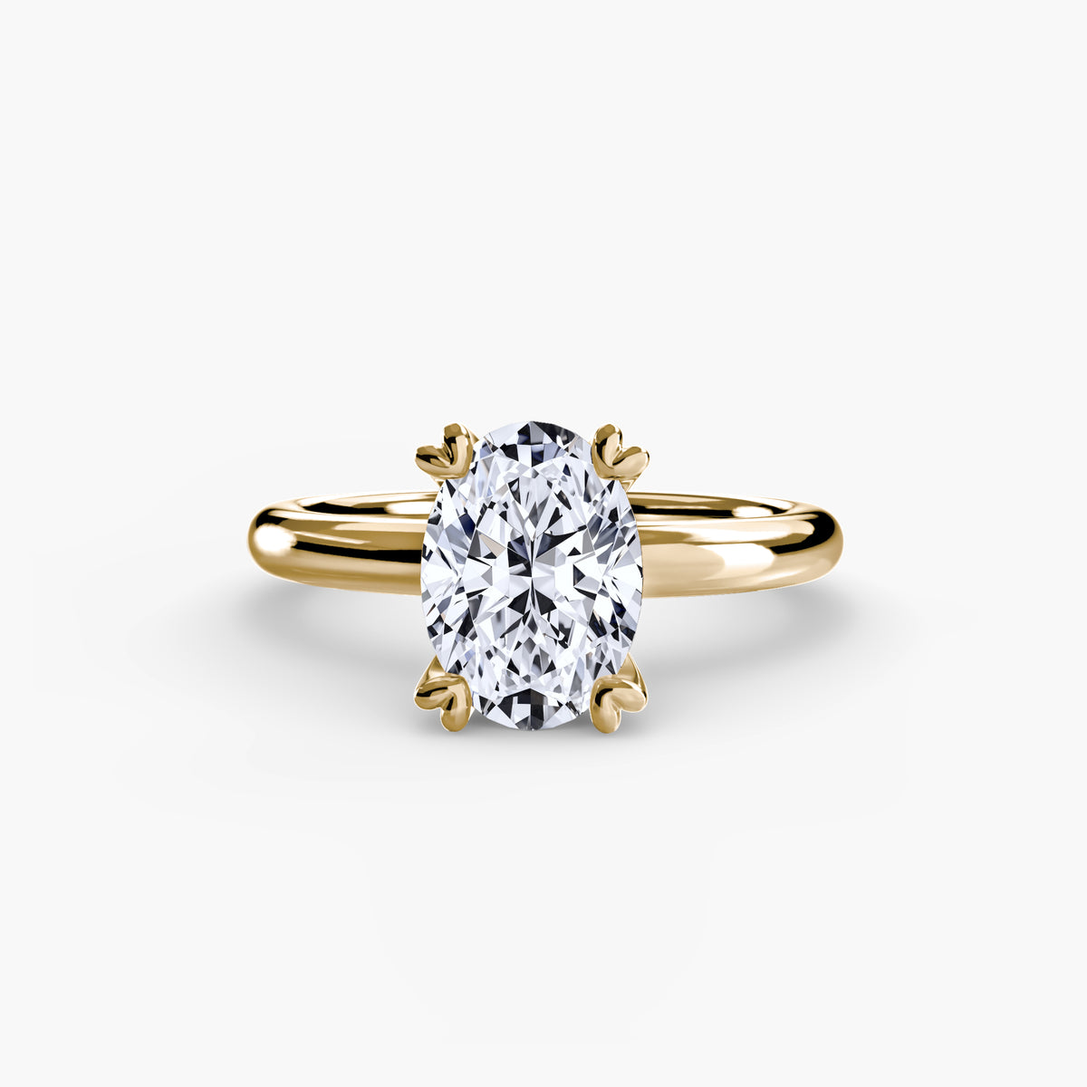 Basket-Set Solitaire Engagement Ring – The Juliette