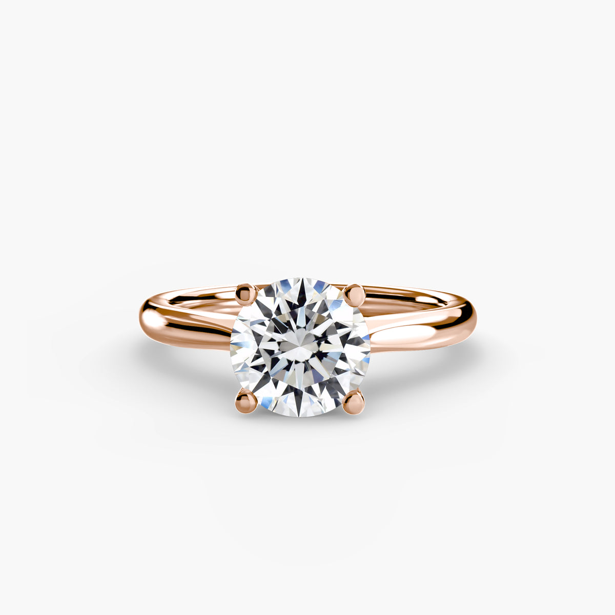Cathedral Solitaire Engagement Ring – The Lisette