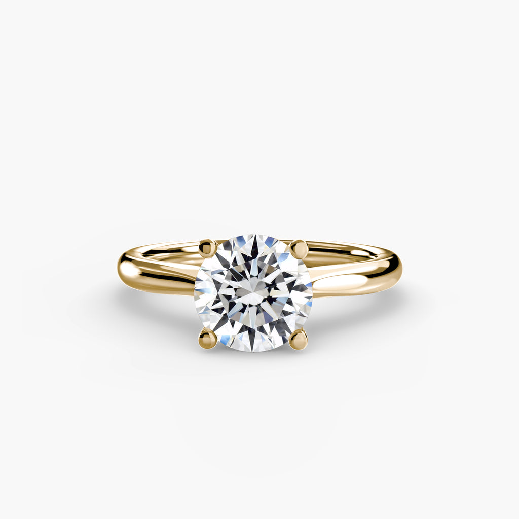 Cathedral Solitaire Engagement Ring – The Lisette