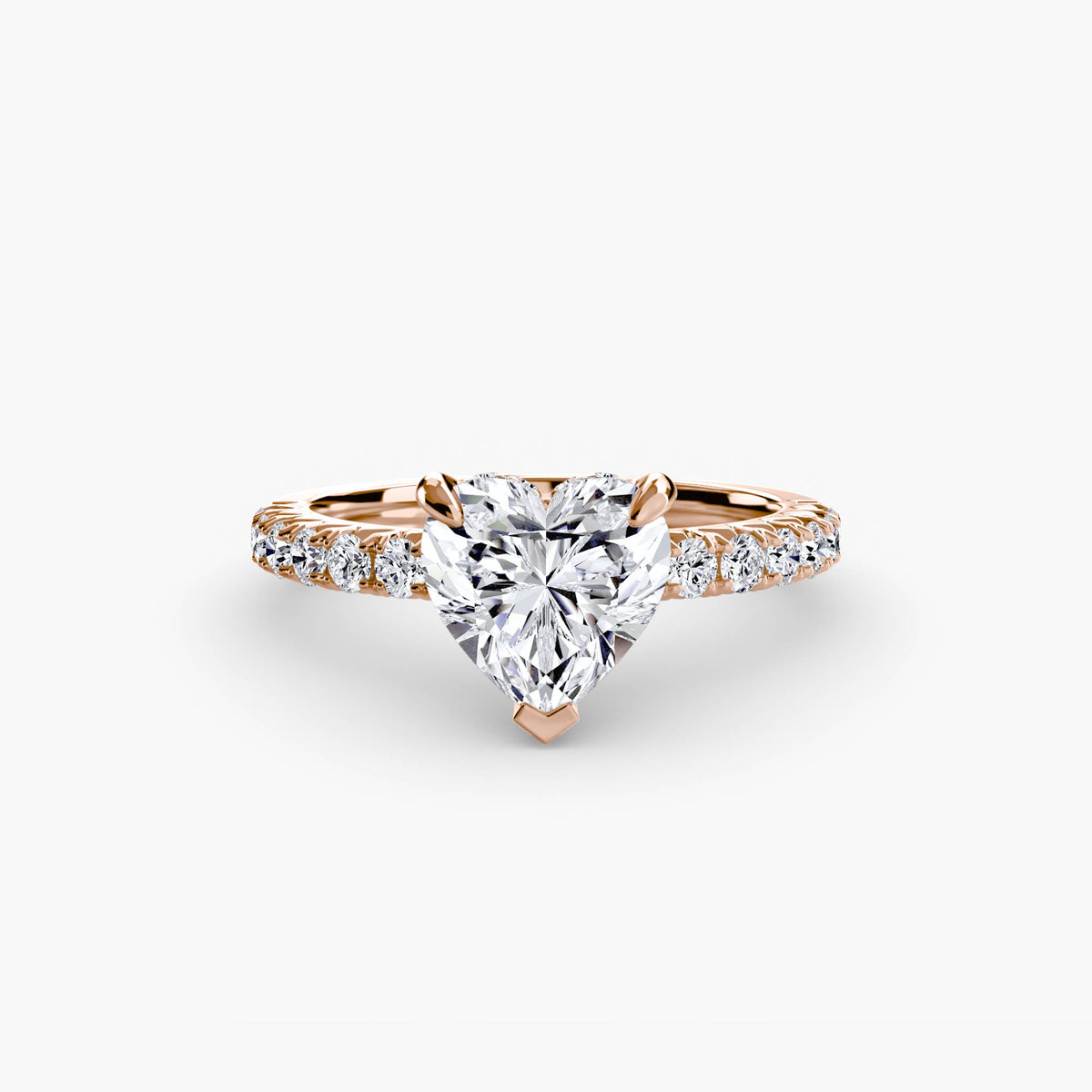 Hidden Halo Pavé Engagement Ring – The Éliane