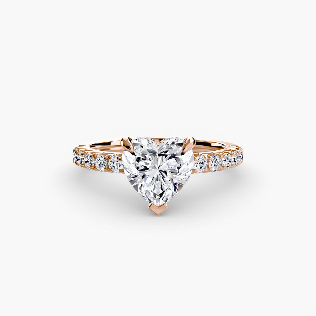 Hidden Halo Pavé Engagement Ring – The Éliane