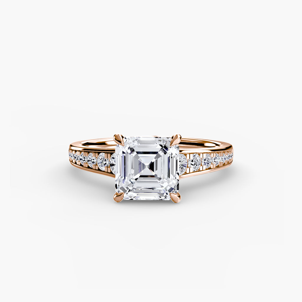 Channel-Set Solitaire Engagement Ring – The Madeleine