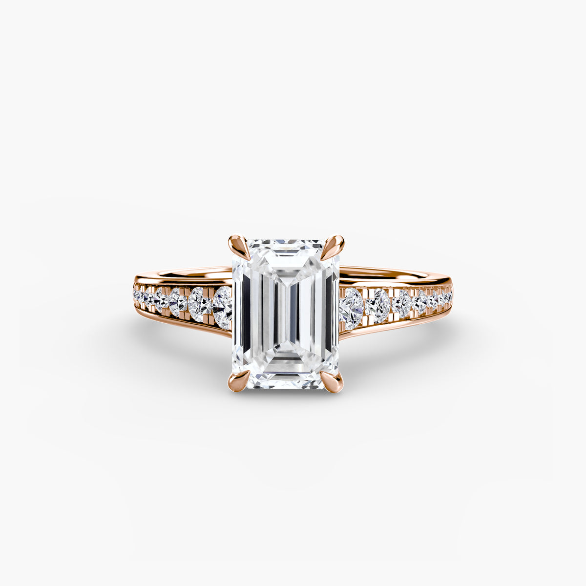 Channel-Set Solitaire Engagement Ring – The Madeleine