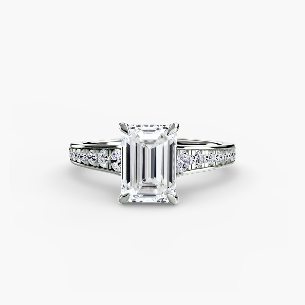 Channel-Set Solitaire Engagement Ring – The Madeleine