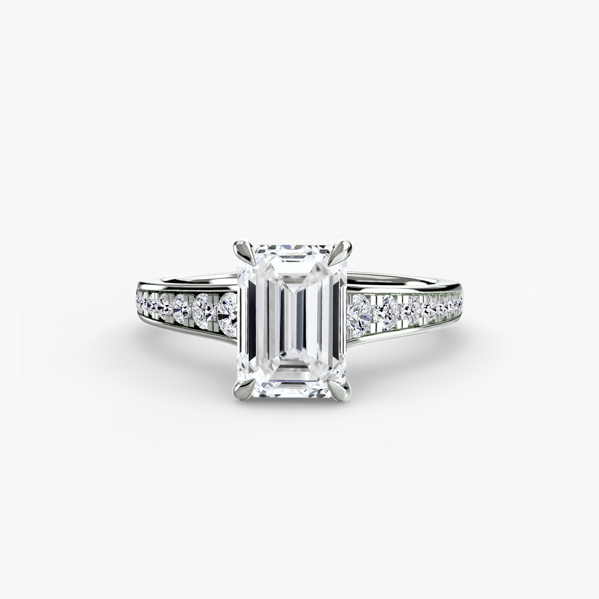 Channel-Set Solitaire Engagement Ring – The Madeleine