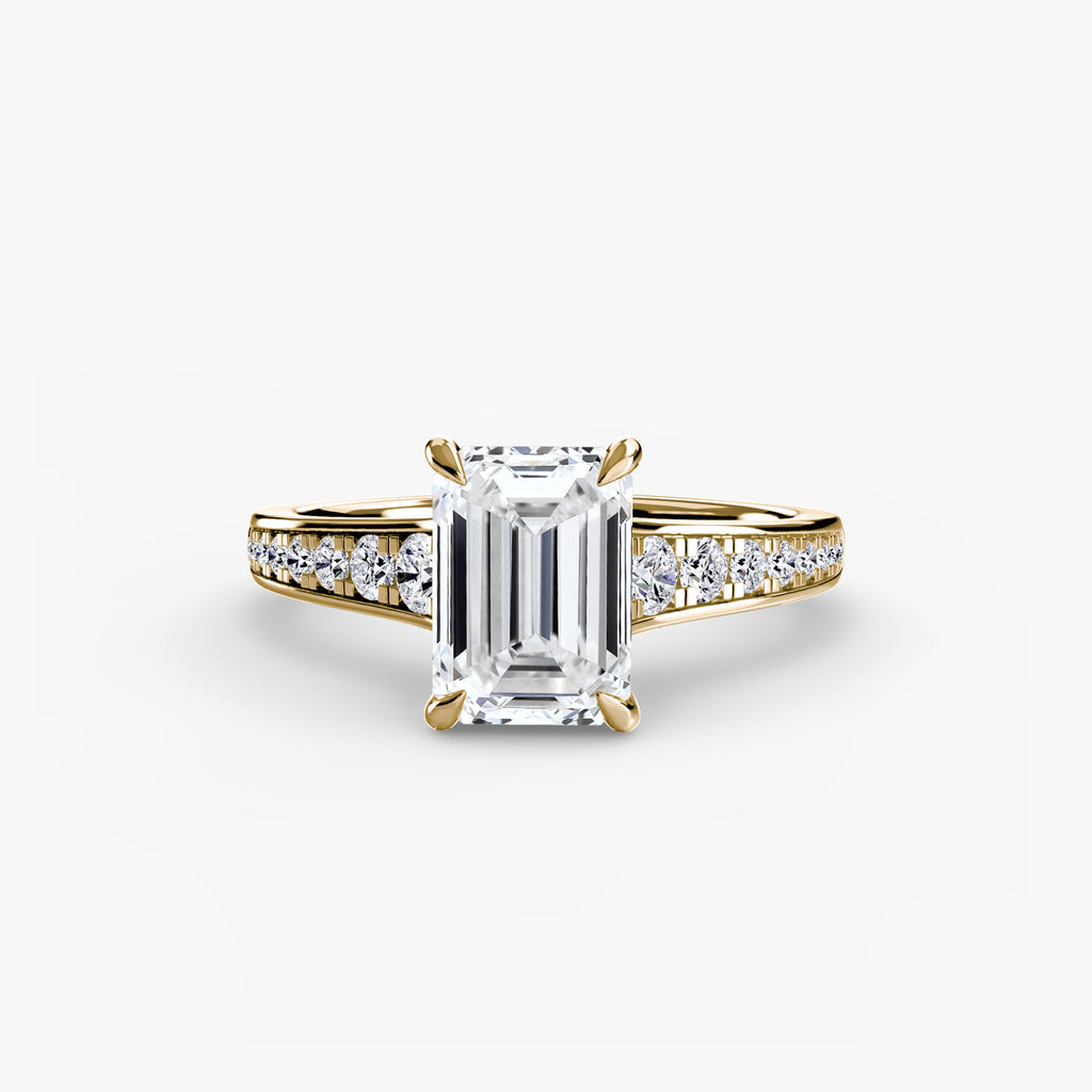 Channel-Set Solitaire Engagement Ring – The Madeleine
