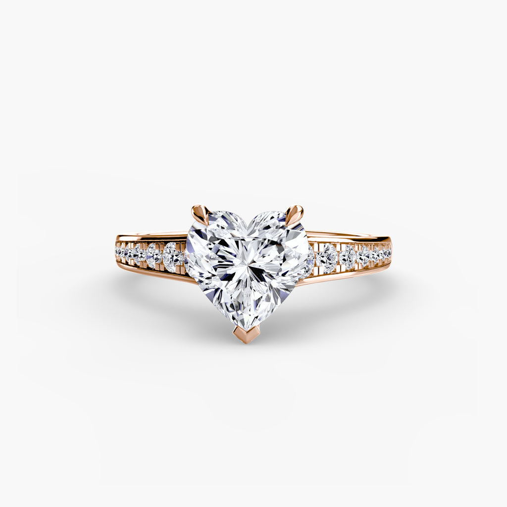 Channel-Set Solitaire Engagement Ring – The Madeleine