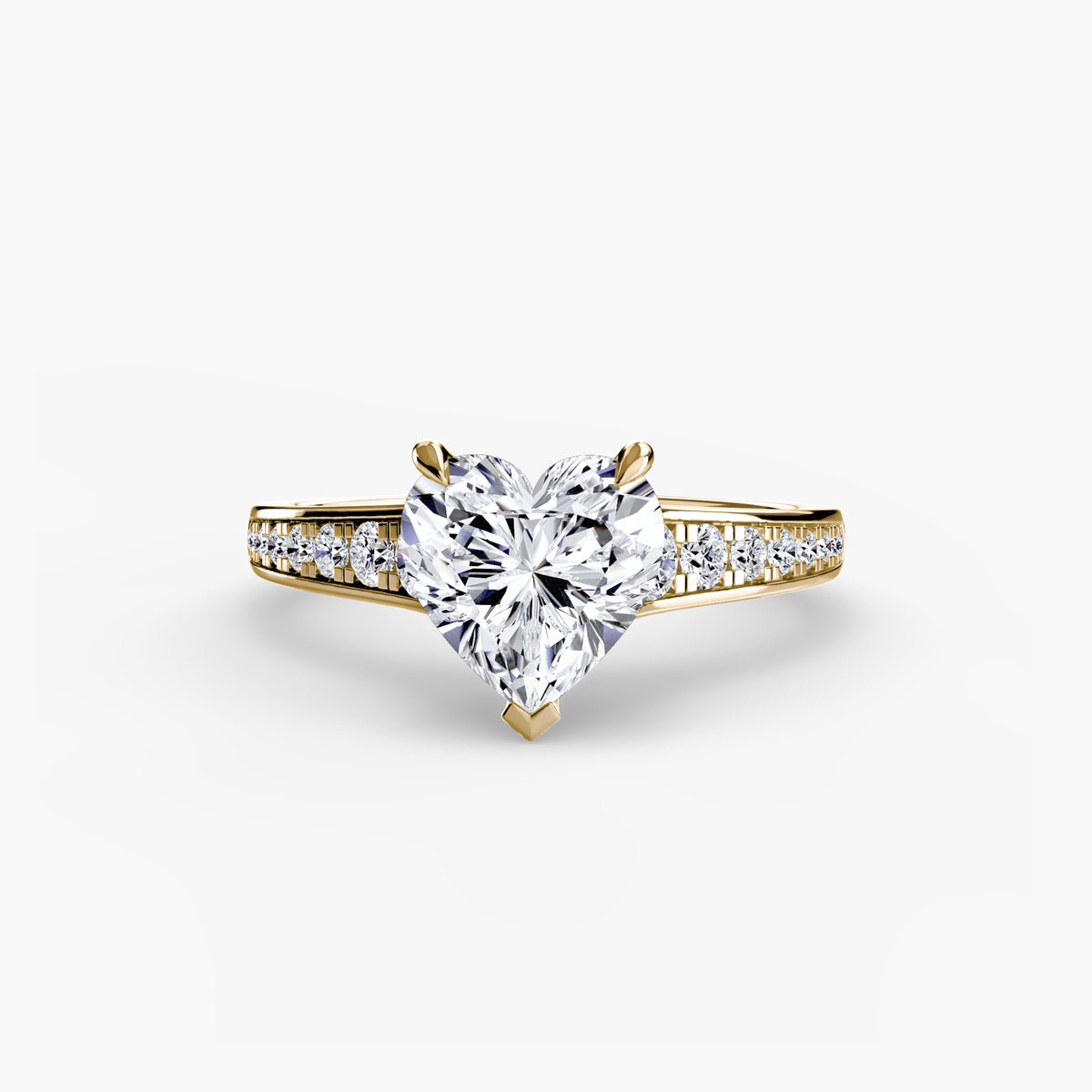 Channel-Set Solitaire Engagement Ring – The Madeleine